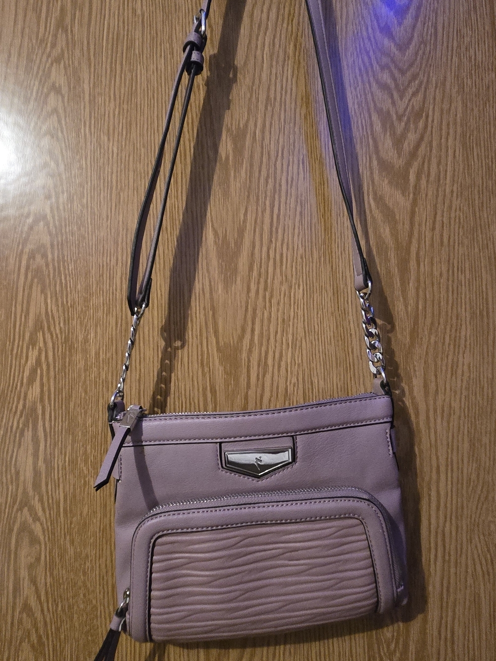 Lavender Crossbody Shoulder Bag - Unknown Brand